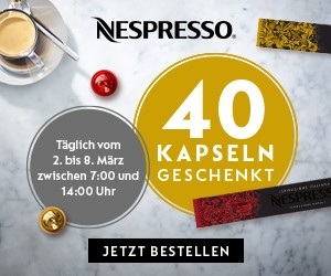 Aktion bei Nespresso